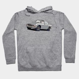 MGB Berlinette in Silver Hoodie